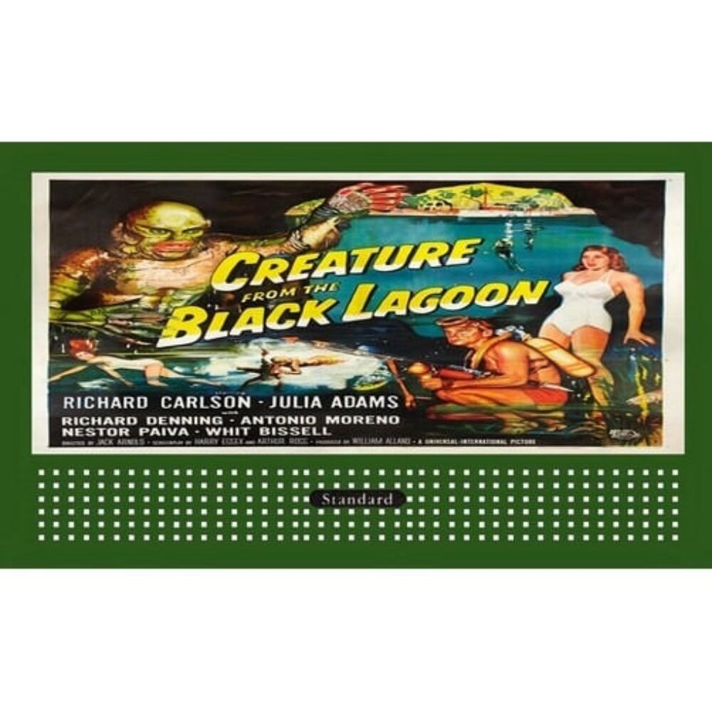 CREATURE FROM THE BLACK LAGOON BILLBOARD INSERT for LIONEL 310 & AMERICAN FLYER